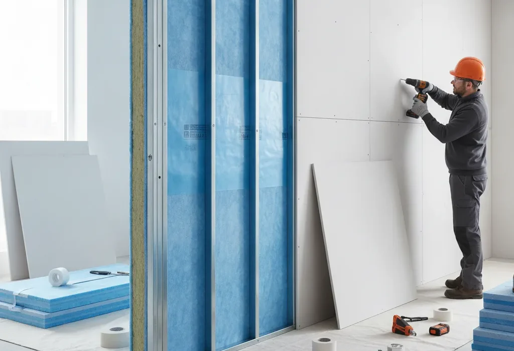 Isolation des murs par l'intérieur (ITI) – guide 2026 - isolation murs interieur iti